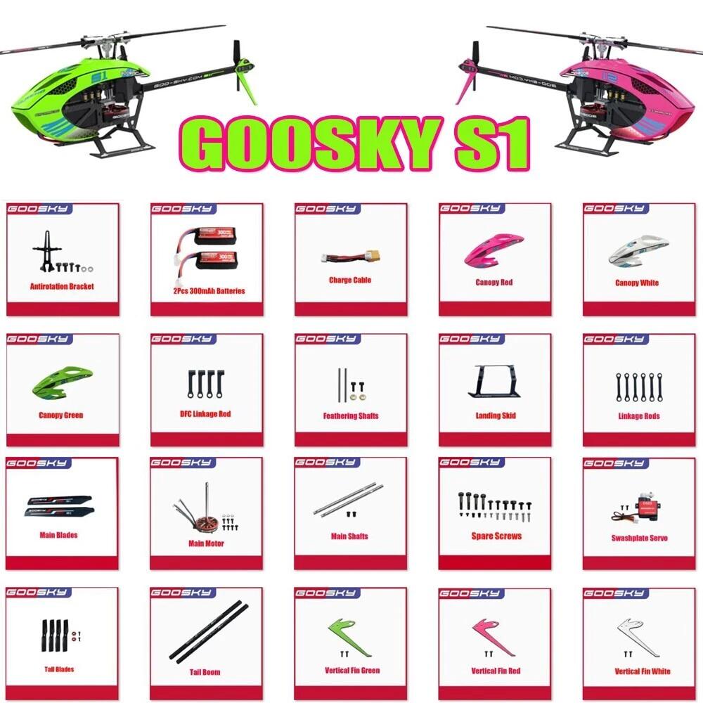 Rc Helicopter Bag - Goosky S1 Helikopter RC Elektrische Vervangingsaccessoires