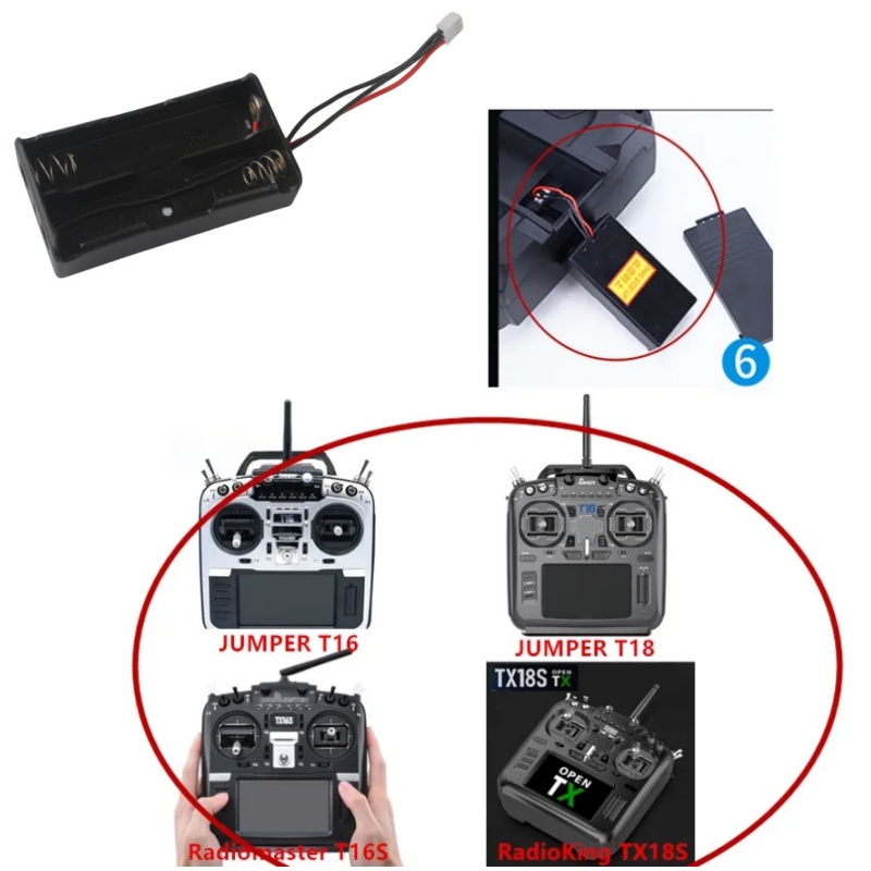 RadioMaster TX16S 2S 18650 Bat - Rc Helicopter Case recensie en prijs