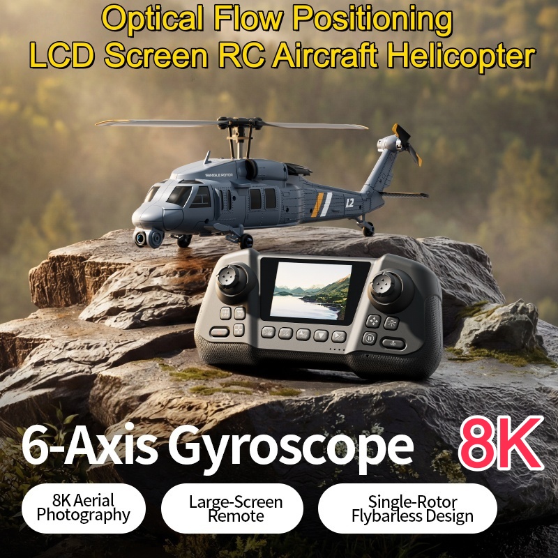 8K Flybarless Optische Flow Ho - Rc Helicopter Large recensie en prijs