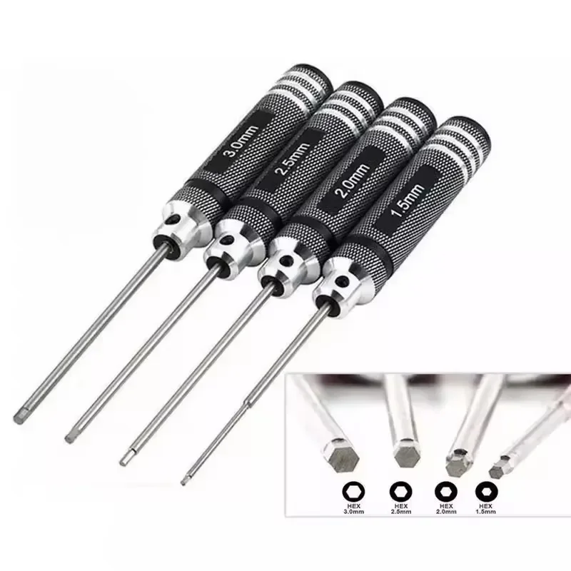 Zeskantbitset 1,5/2,0/2,5/3,0  - Rc Helicopter Tool Kit recensie en prijs