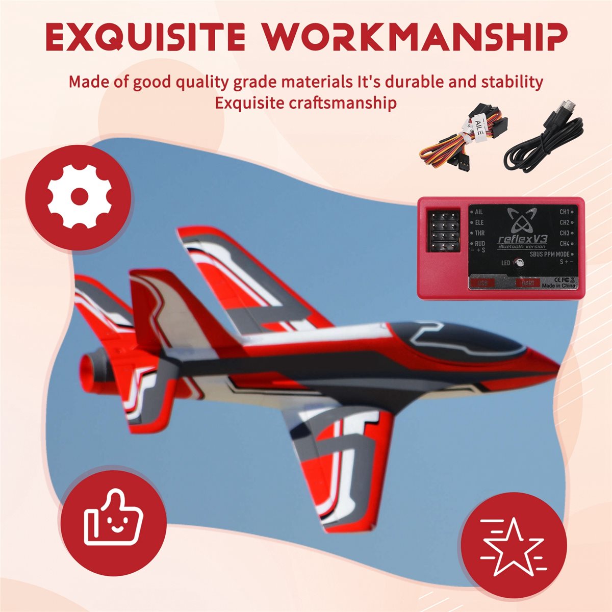 Goodede Voor FMS Reflex V3 Fli - Rc Helicopter Gyro recensie en prijs